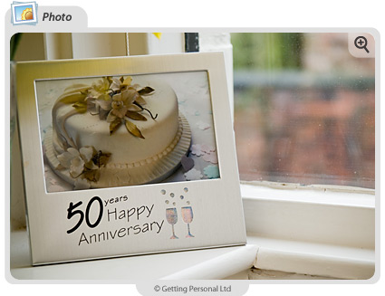 50th Anniversary Frame