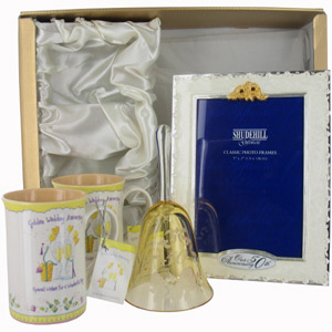 golden wedding anniversary gifts