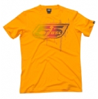55 DSL (ELLIOT) 55 DSL Mens Tjekkie T-Shirt Orange