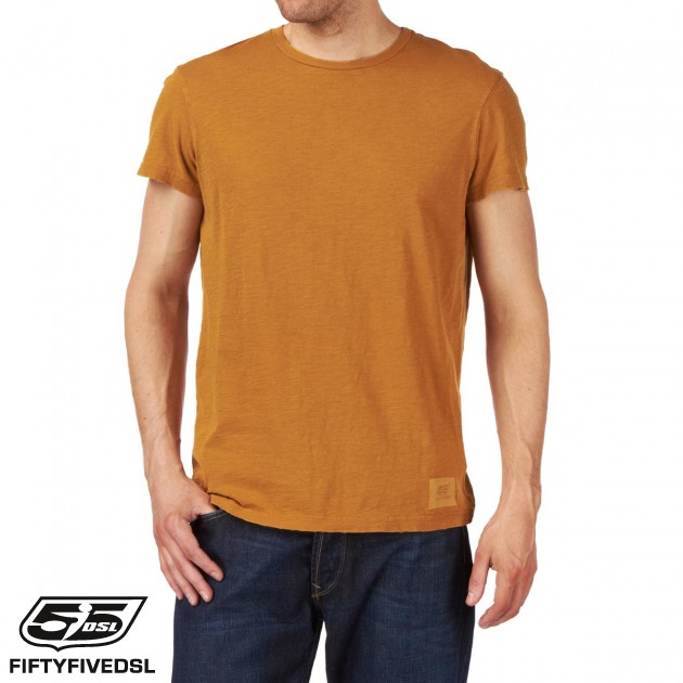 55DSL Mens 55DSL T-Conan T-Shirt - Rust