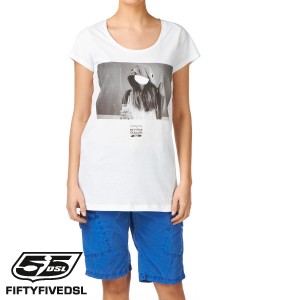 55DSL T-Shirts - 55DSL Claudia Zalla T-Shirt -