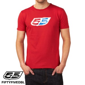 T-Shirts - 55DSL Logo Classic T-Shirt - Red