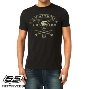 T-Shirts - 55DSL T-Hopes T-Shirt - Black