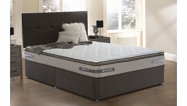 6`0 Super King Sealy Columbus Posturetech Spring Divan Bed -