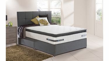 6`0 Super King Sealy Sotheby Pocket Spring Divan Bed - Medium