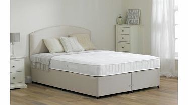 6`0 Super King Wakefield Pocket Spring Divan Bed - Medium - Beige