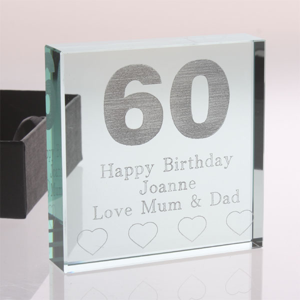 60th Birthday Keepsake