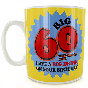 60th Birthday Massive Mug