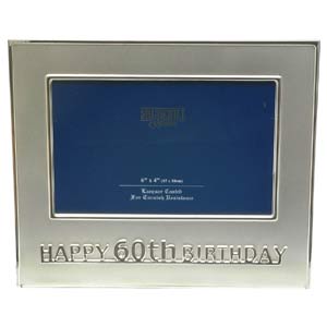 Birthday Photo Frame (Silver)