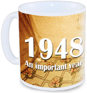 60th Birthday TV Theme Personalised Mug
