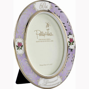 60th Diamond Wedding Anniversary Photo Frame