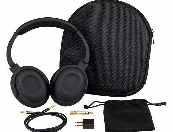 AERO 7 Active Noise Cancelling Headphones with Aeroplane Kit and Travel Case