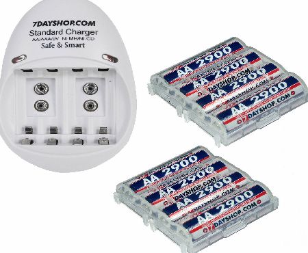 7dayshop Battery Charger AA Bundle - 200S