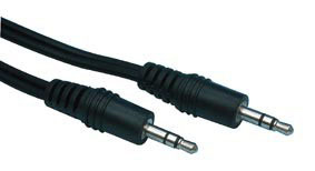 7dayshop.com Cable - 3.5mm Stereo Male to 3.5mm Stereo Male (mini jacks) - 1.2 Meter - Ref. CABLE-404