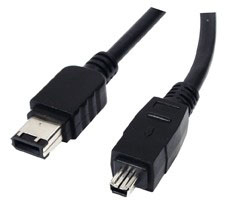 7dayshop.com Cables - Firewire 4 Pin Male to Firewire 6 Pin Male Connection Cable - 1.8 Meter - Ref. CABLE-271
