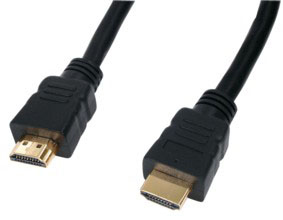 Cables - Gold Plated HDMI to HDMI Cable V1.3 Spec - 0.75m - Ref. 557G/0.75