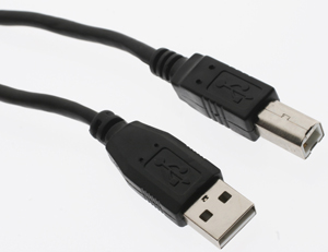 7dayshop.com Cables - USB A to USB B High Speed Interface Cable - 3 metre - Ref. 141/3HS