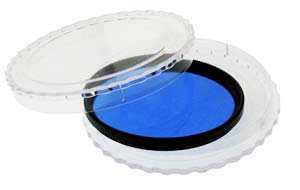 7dayshop.com Lens Filter - Plain Blue for BandW Photography - 77mm - #CLEARANCE