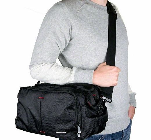 7dayshop Photographers Shoulder Bag / Camera Bag with Rain Cover