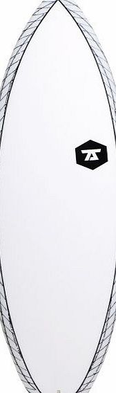 7S Salt Shaker Carbon Vector Surfboard - White