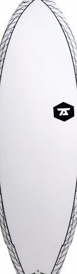 7S Super Fish 3 Carbon Vector Surfboard - White