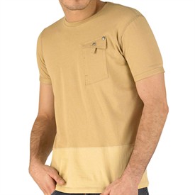 883 Police Mens Atlas T-Shirt Sand