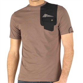 883 Police Mens Pietro T-Shirt Peppercorn