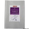 90cm x 90cm Silver Disposable Table Covers Pack