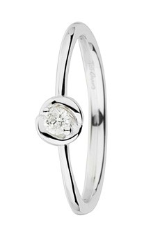 9ct Gold 0.20ct Diamond Solitaire Ring