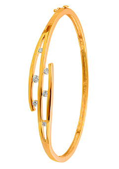 0.33ct Diamond Bangle