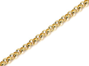 9ct Gold 2mm Wide Close Belcher Chain 20`
