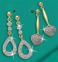 9ct Gold And Diamond Trilogy Pendant