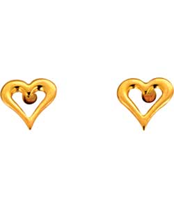 Andralok Heart Stud Earrings