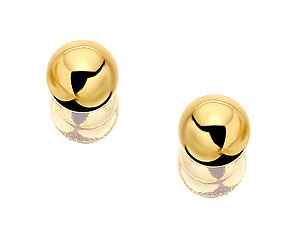 9ct Gold Ball Earrings 3mm - 070283