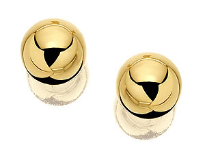 9ct Gold Ball Earrings 4mm - 070284