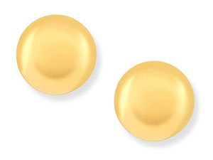 9ct Gold Ball Earrings 8mm - 070705