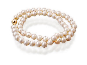 9ct Gold Cultured Pearl Necklace - 109583