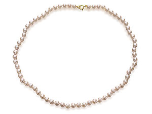 Cultured Pearl Necklace 5mm Pearls -