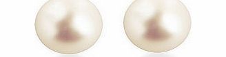 9ct Gold Cultured Pearl Stud Earrings 4mm -