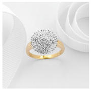 Diamond 1/2 Carat Cluster Ring J