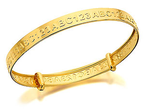 Expanding ABC123 Baby Bangle - 078422
