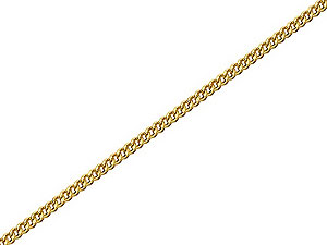 9ct gold Fine Chain Bracelet 077238