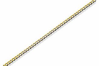 9ct Gold Flat Curb Link Chain - 189003