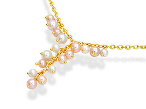 9ct Gold Freshwater Cultured Pearl Necklace