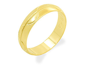 9ct gold Grooms Wedding Band 184202-V