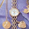 9ct gold Guardian Angel Watch