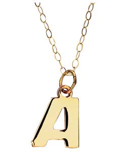 9ct Gold Initial Pendant - Other Letters