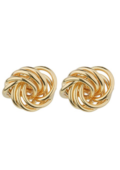 9ct gold Knot Stud Earrings 112V0307