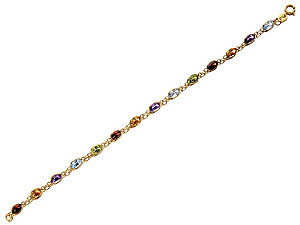 Multi Stone Bracelet - 078341