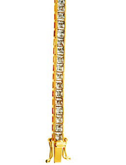 Princess Cut Cubic Zirconia Tennis